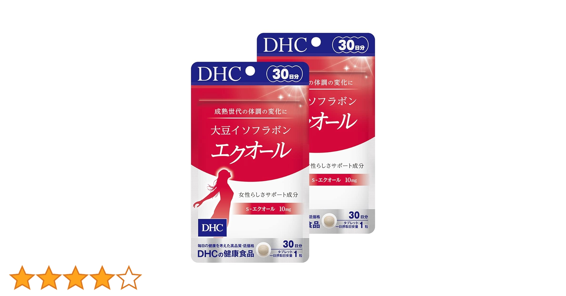 Amazon | 【2個セット】DHC 大豆イソフラボン エクオール タブレット